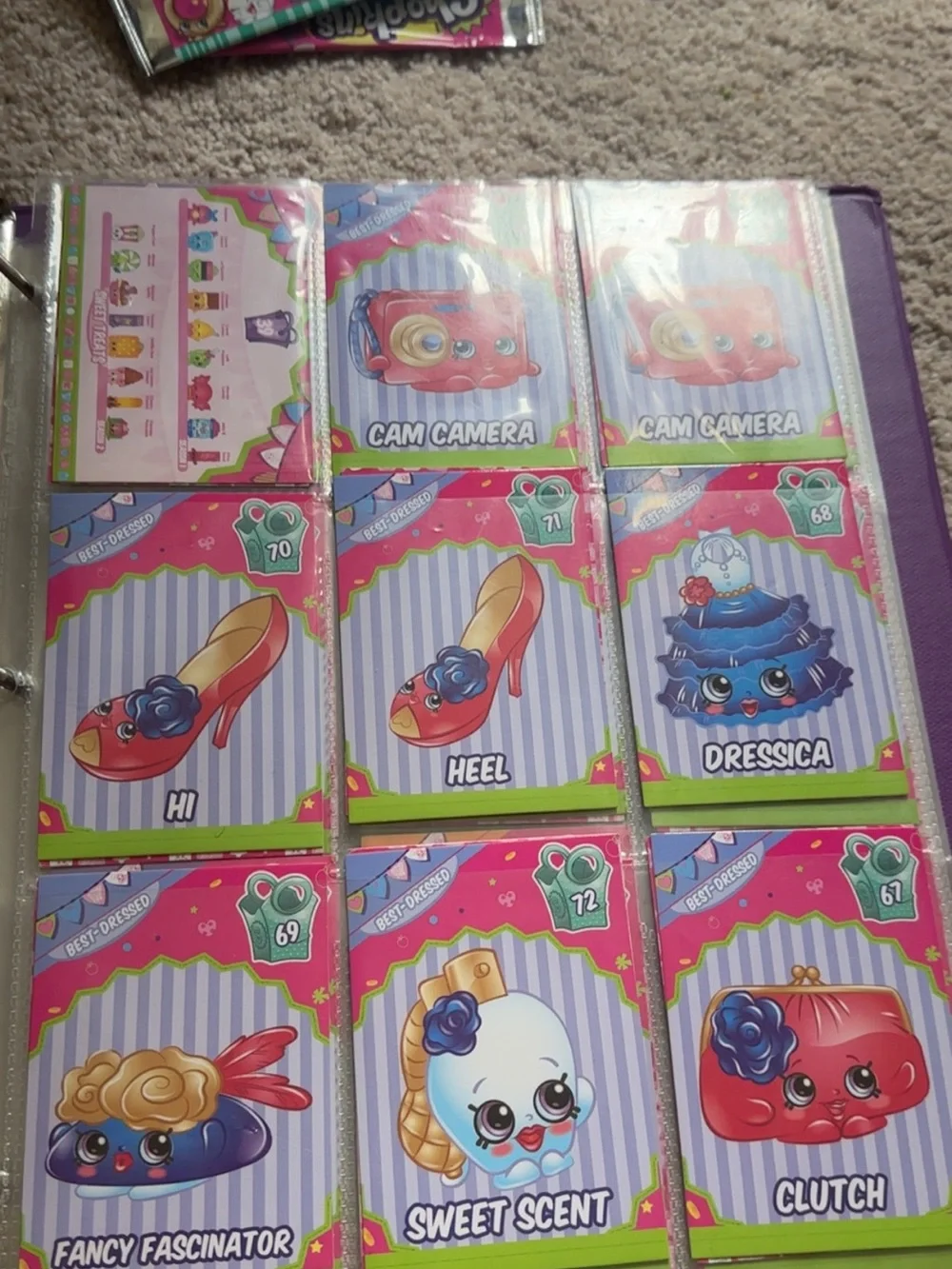 Shopkin collectors cards!  160+ cards!